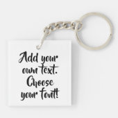 Porte-clés Faites votre propre devis personnalisé (Dos)