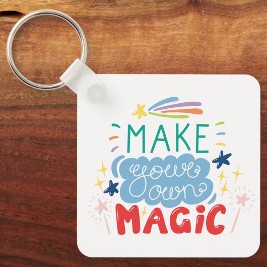 Porte-clés Faites votre propre magie (Recto)