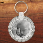 Porte-clés Faites votre propre Porte - clé photo bébé (Recto)
