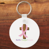 Porte-clés Faith Hope Cure (Recto)