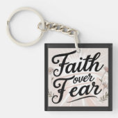 Porte-clés Faith over Fear keychain (Devant)