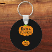 Porte-clés Fall Halloween Thanksgiving Mama And Baby Pumpkin (Recto)