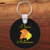 Porte-clés Fall Leaf Autumn September  (Recto)