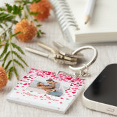 Porte-clés Falling Hearts Love  (Devant Droit)