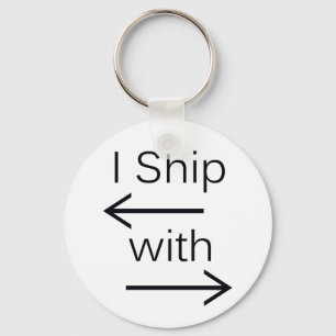 Porte-clés Falln I Ship It (Vous Choisissez Couleur Arrière -