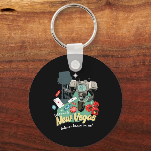 Porte-clés Fallout - Take A Chance  (Recto)