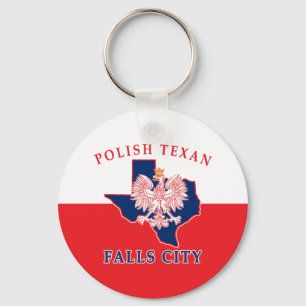 Porte-clés Falls City Polonais Texan