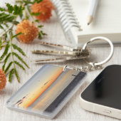 Porte-clés Falmouth Cape Cod Sunset Acrylic (Devant droit)