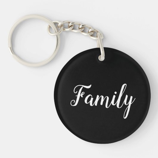 Porte-clés Famille (Devant)