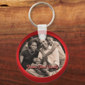 Porte-clés Famille Barack Obama (Recto)