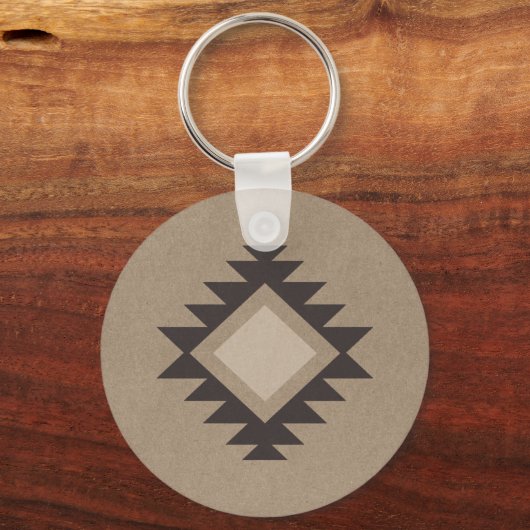 Porte-clés Famille Cabine Rustique Sud-Ouest Autochtone Cactu (Verso)