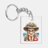 PORTE-CLÉS FAMILLE CONTACTEZ L'INFORMATION, VOUS LA DÉNOMMEZ  (Devant gauche)