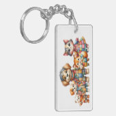 PORTE-CLÉS FAMILLE CONTACTEZ L'INFORMATION, VOUS LA DÉNOMMEZ (Devant gauche)