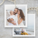 Porte-clés Famille Customisée Keepsaké deux photos double fac<br><div class="desc">Célébrez vos moments les plus significatifs avec cette famille Customisée Keepsaké deux photo Porte - clé double face. Ajoutez deux de vos photos de famille préférées — une de chaque côté — avec un nom, une date spéciale ou un court message pour une touche personnalisée. Qu'il s'agisse d'un souvenir de...</div>