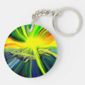 Porte-clés Famille de dauphins sous le soleil (Dos)