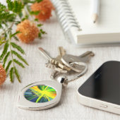 Porte-clés Famille de dauphins sous le soleil (Côté )