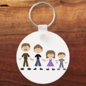 Porte-clés Famille de la figure Stick (Recto)