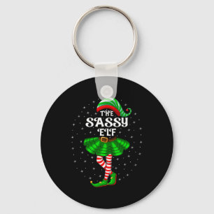 Porte-clés Famille de Noël Correspondance Femmes Filles Maman