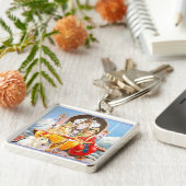 Porte-clés famille de shiva (Côté)