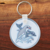 Porte-clés Famille Dolphin (Recto)