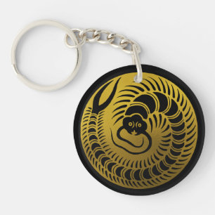 Porte-clés Famille Japonaise Crest-Centipede