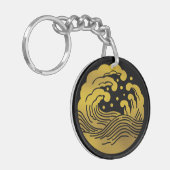 Porte-clés Famille Japonaise Crest-Wave (Devant gauche)