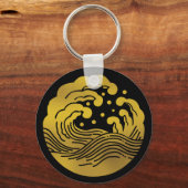 Porte-clés Famille Japonaise Crest-Wave (Verso)