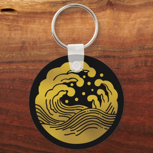 Porte-clés Famille Japonaise Crest-Wave (Recto)
