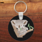 Porte-clés Famille Koala (Recto)