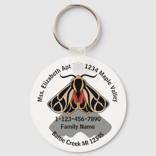 Porte-clés Famille Lost Tiger Moth Adresse