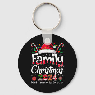 Porte-clés Famille Noël 2024 Matching tenue Xmas Squad S