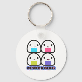Porte-clés Famille Onigiri