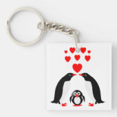 Porte-clés Famille Penguins (Devant)
