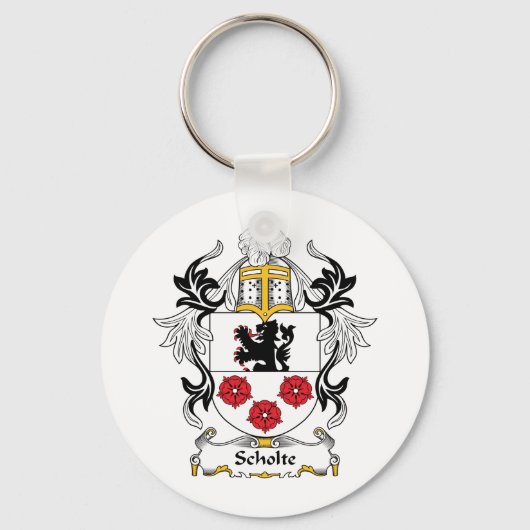 Porte-clés Famille Scholte Crest (Recto)