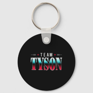 Porte-clés Famille Tyson Nom personnalisé Tyson Vintage