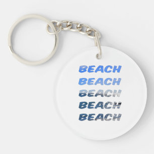 Porte-clés Family Beach Vacances Porte - clé acrylique