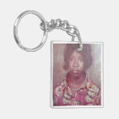 PORTE-CLÉS FAMILY BEAUTY- SQUARE KEYCHAIN (Devant gauche)