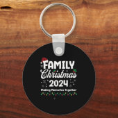 Porte-clés Family Christmas 2024 Holiday Matching Family Xmas (Recto)