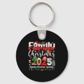 Porte-clés Family Christmas 2025 Matching Squad Santa Xmas Li (Recto)