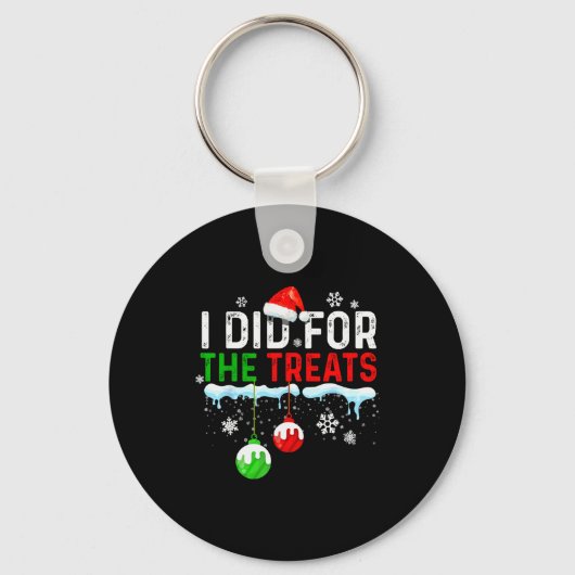 Porte-clés Family Christmas Pajamas Matching I Did For The Tr (Recto)