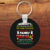 Porte-clés Family Christmas we are in this together Merry (Recto)