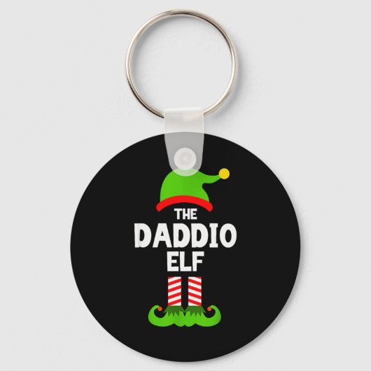 Porte-clés Family Daddio Elf Christmas Matching Pajama Funny  (Recto)