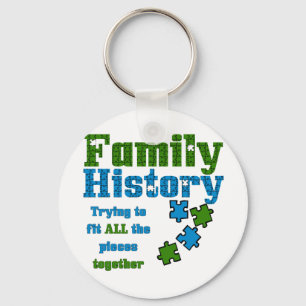 Porte-clés Family History Puzzle