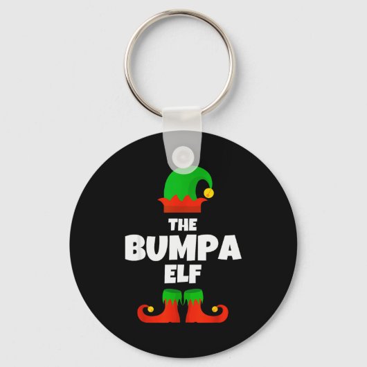 Porte-clés Family I'm The Bumpa Elf Christmas Matching Pajama (Recto)