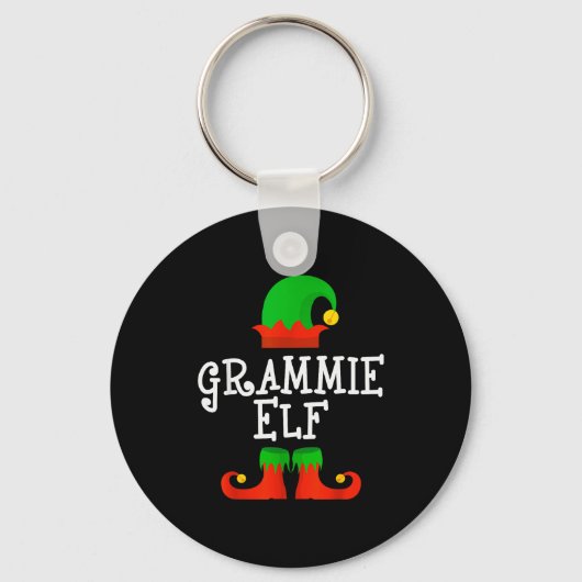 Porte-clés Family I'm The Grammie Elf Christmas Matching Paja (Recto)