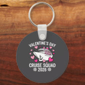 Porte-clés Family Matching Valentines Day Cruise 2026 Husband (Recto)