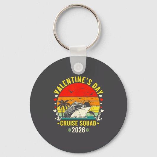 Porte-clés Family Matching Valentines Day For Couples Cruise  (Recto)