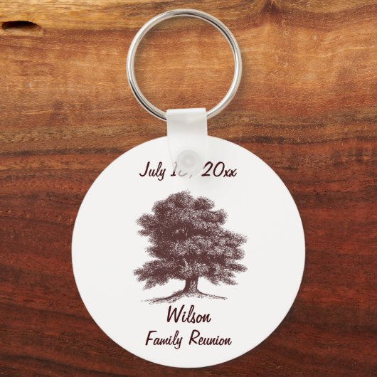 Porte-clés Family Tree (Recto)