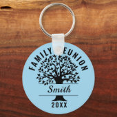 Porte-clés Family Tree Reunion Souvenir Cadeau (Recto)