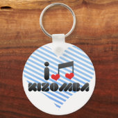 Porte-clés fan de Kizomba (Recto)